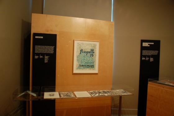 Installation shot of Riopelle – Séries graphiques in the salle Gilles-Hocquart du Centre d’archives de Montréal. Installation shot of Riopelle – Séries graphiques in the salle Gilles-Hocquart du Centre d’archives de Montréal.