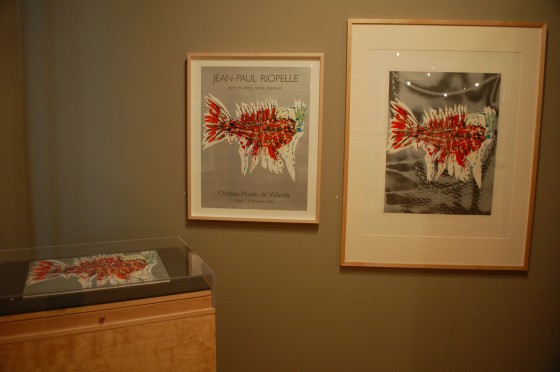 Installation shot of Riopelle – Séries graphiques in the salle Gilles-Hocquart du Centre d’archives de Montréal. Installation shot of Riopelle – Séries graphiques in the salle Gilles-Hocquart du Centre d’archives de Montréal.
