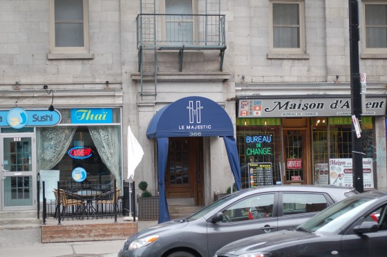 Le Majestic on Sherbrooke W Le Majestic on Sherbrooke W