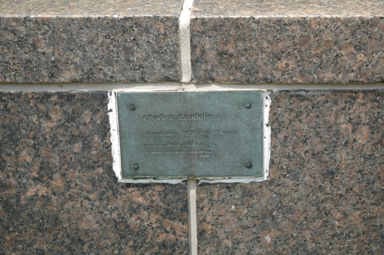 Plaque for Allégrocube by Charles Daudelin Plaque for Allégrocube by Charles Daudelin