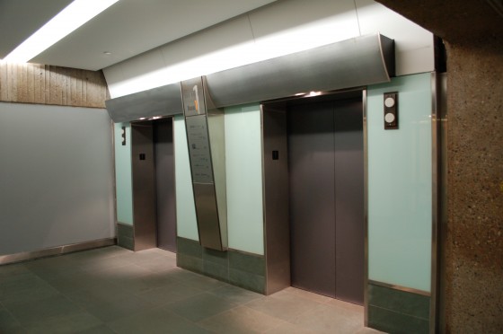 More elevators at Place Bonaventure More elevators at Place Bonaventure