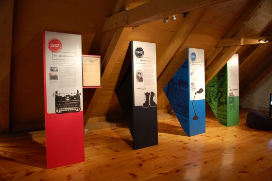 Half of the Aimé Despatis, de l'encre dans les veines exhibit