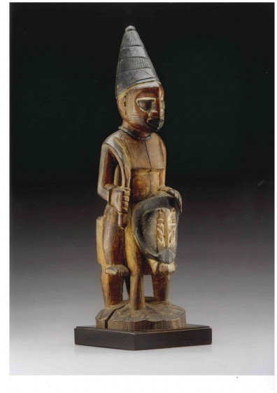 Yoruba Sculpture of a horseman Yoruba Sculpture of a horseman