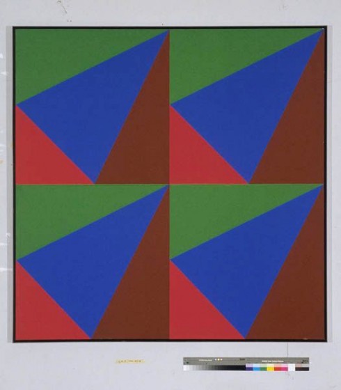 Sans titre, Acrylic on Canvas, 68" x 68", 1970/74 Sans titre, Acrylic on Canvas, 68" x 68", 1970/74