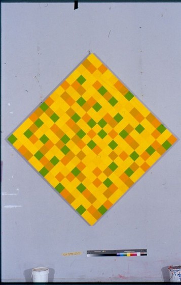 Sans titre, Acrylic on Canvas, 200 x 200 cm, 1998/2002 Sans titre, Acrylic on Canvas, 200 x 200 cm, 1998/2002