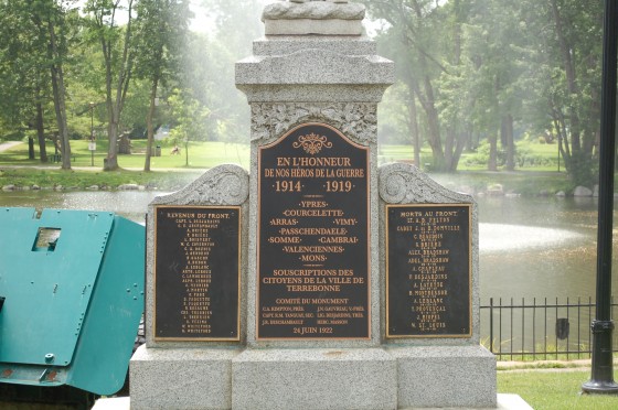 Terrebonne War Memorial Terrebonne War Memorial
