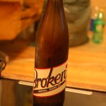 A bottle of Broken 7 by La Compagnie de Bière Brisset