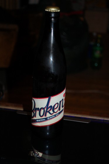 A bottle of Broken 7 by La Compagnie de Bière Brisset A bottle of Broken 7 by La Compagnie de Bière Brisset