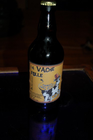 La Vache Folle Imperial Milk Stout (front label)