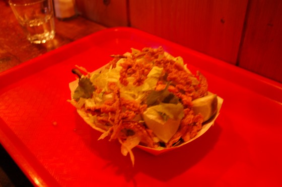 Two Potobello Mushroom Tacos at Icehouse