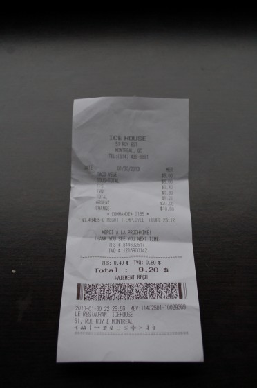The Bill at Icehouse